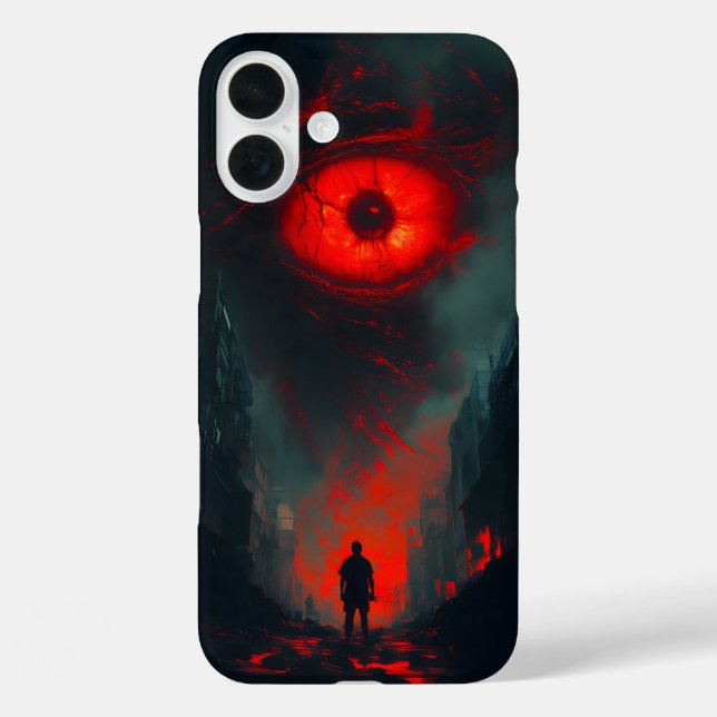 Funda iPhone 16 Plus Te estoy vigilando (Reverso )