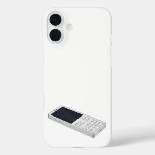 Funda iPhone 16 Plus Teléfono móvil blanco