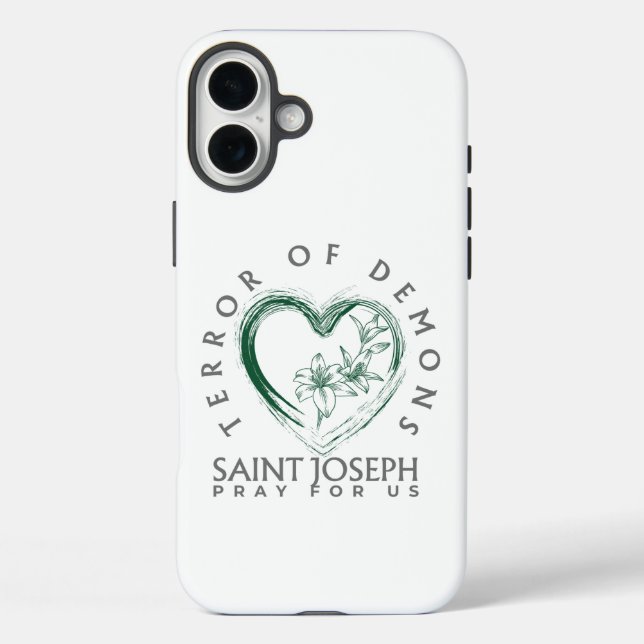 Funda iPhone 16 Plus Terror de San José de los Demonios (Reverso )