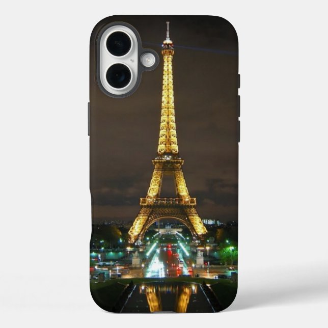 Funda iPhone 16 Plus Torre Eiffel (Reverso )