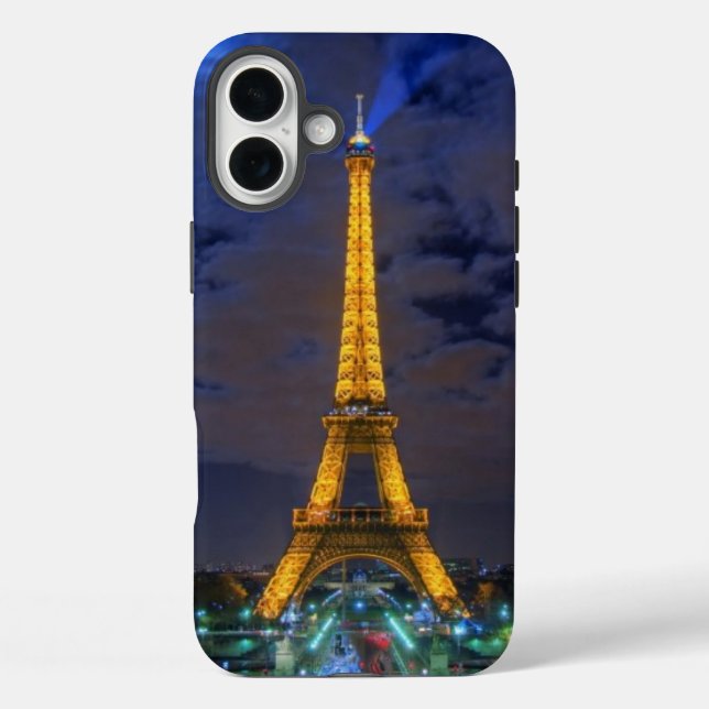 Funda iPhone 16 Plus Torre Eiffel (Reverso )