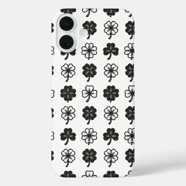Funda iPhone 16 Plus Tréboles (Reverso )