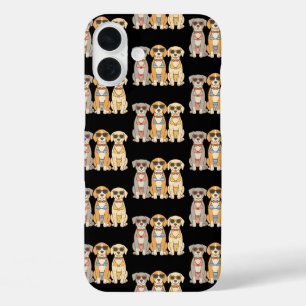 Funda iPhone 16 Plus Trío de bikinis Beach Barkers con actitud