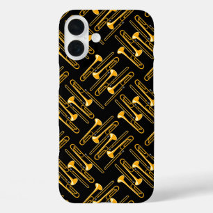 Funda iPhone 16 Plus Trombone Crosshatch