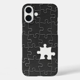 Funda iPhone 16 Plus Tú Me Completas Romántico Rompecabezas de Piezas e