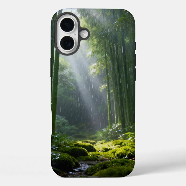 Funda iPhone 16 Plus Una melodía refrescante 002 (Reverso )