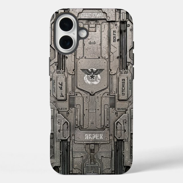 Funda iPhone 16 Plus UNIT-77 #053: Aster Wing Gate-56 (Reverso )