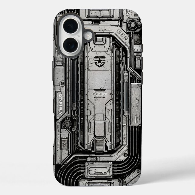 Funda iPhone 16 Plus UNIT-77 #059: Conducto Starline SGM-68   (Reverso )