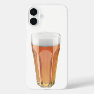 Funda iPhone 16 Plus Vaso de cerveza rubia