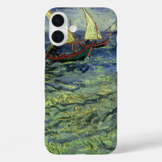 Funda iPhone 16 Plus Vincent van Gogh - El paisaje marino de Saintes Ma