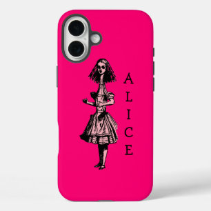 Funda iPhone 16 Plus Vintage Alicia en el País de las Maravillas