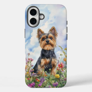 Funda iPhone 16 Plus Yorkshire Terrier - Estuche para teléfono duro