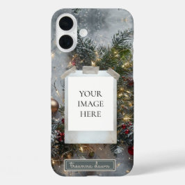 Funda iPhone 16 Plus Yuletide Elegance