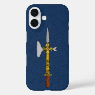 Funda iPhone 16 Poleaxe del estuche para iPhone Funda-mate de Edwa