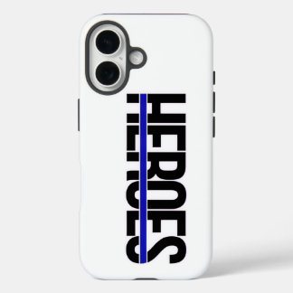 Funda iPhone 16 police support phone case
