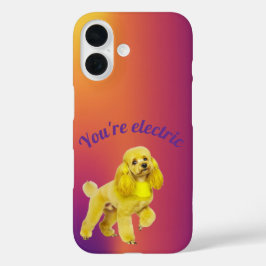 Funda iPhone 16 Poodle phone case