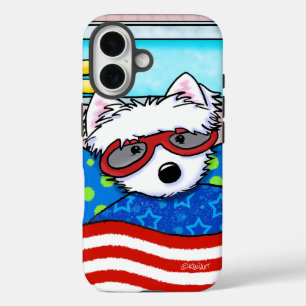 Funda iPhone 16 Poolboy Westie
