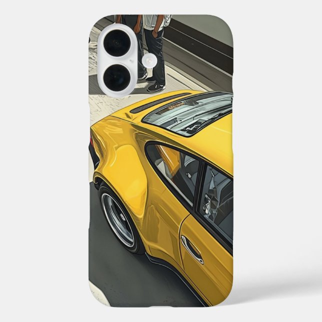 Funda iPhone 16 Porsche 911 (Reverso )