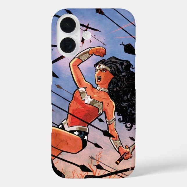 Funda iPhone 16 Portada de mujer maravilla #1 (Reverso )