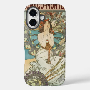 Funda iPhone 16 Poster de Mont-Carlo por Alphonse Mucha