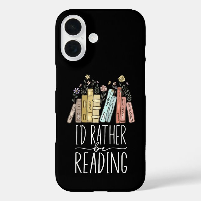 Funda iPhone 16 Prefiero Leer (Reverso )
