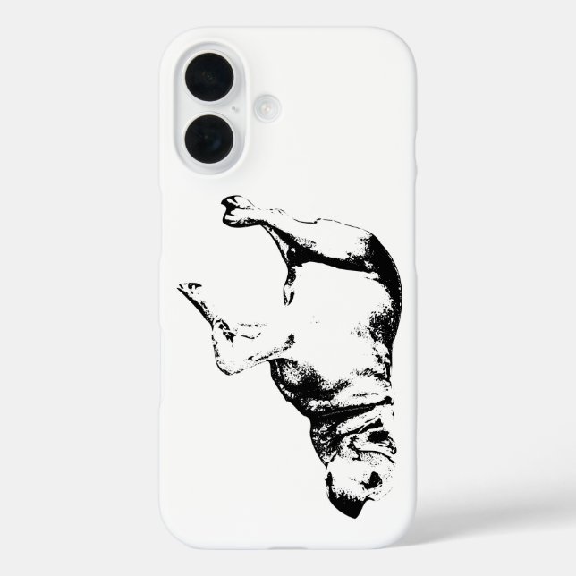 Funda iPhone 16 Presencia mínima de up (Reverso )