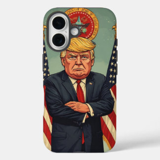 Funda iPhone 16 President Trump 