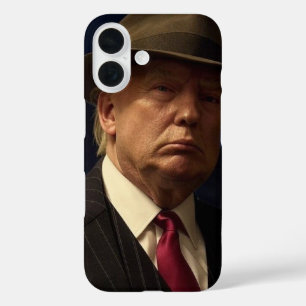Funda iPhone 16 Presidente estadounidense Donald Trump Padrino