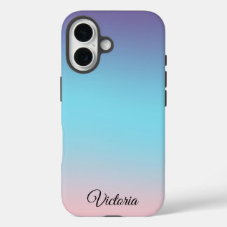 Funda iPhone 16 Pretty Ombre Personalized Phone