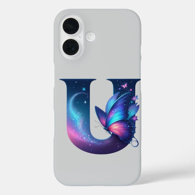 Funda iPhone 16 Primera inicial (Reverso )