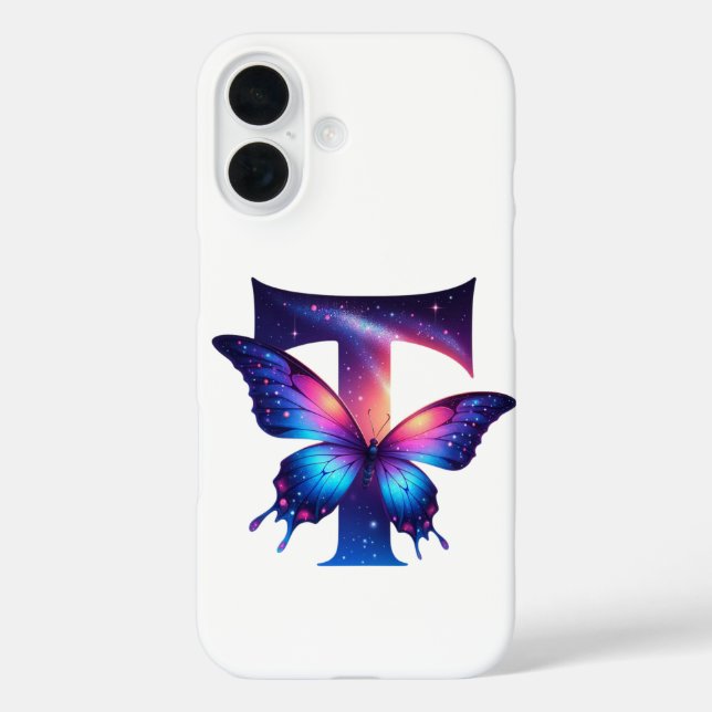 Funda iPhone 16 Primera inicial (Reverso )