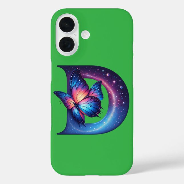 Funda iPhone 16 Primera inicial (Reverso )