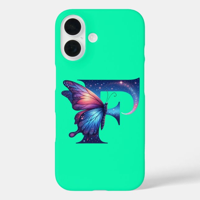 Funda iPhone 16 Primera inicial (Reverso )