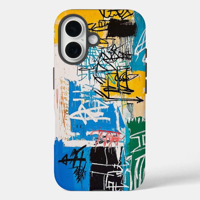 Funda iPhone 16 Primitive Tech Urban Street Art Phone Case (Reverso )