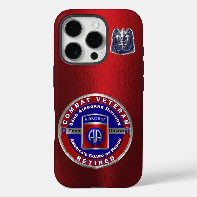 Funda iPhone 16 Pro 82.ª División Aérea (Reverso )