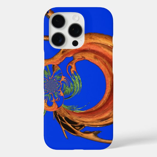 Funda iPhone 16 Pro Acacia Circle Art Print (Reverso )