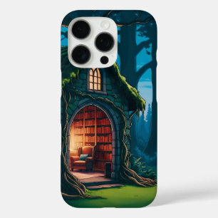 Funda iPhone 16 Pro Academia Oscura = Regalo por el amante del libro