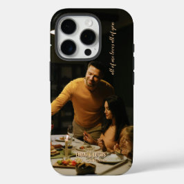 Funda iPhone 16 Pro All of Me Loves All of You Custom Photo Collage