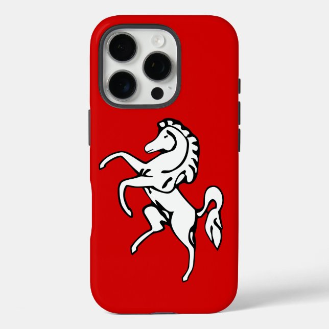 Funda iPhone 16 Pro Apple iPhone 16 Pro Case-Mate, Kent County flag (Reverso )