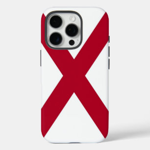 Funda iPhone 16 Pro Apple iPhone 16 Pro Funda-Mate, bandera de Alabama