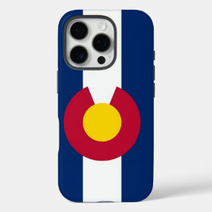 Funda iPhone 16 Pro Apple iPhone 16 Pro Funda-Mate, bandera de Colorad