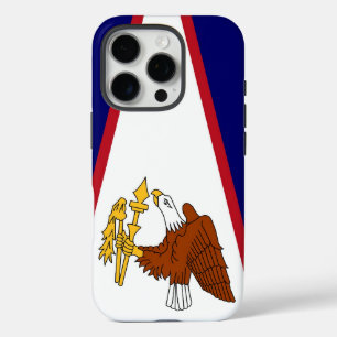 Funda iPhone 16 Pro Apple iPhone 16 Pro Funda-Mate, bandera de Samoa A