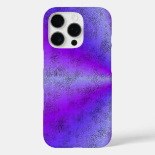 Funda iPhone 16 Pro Arcoiris rosa azul en optik de cuero de piel de el
