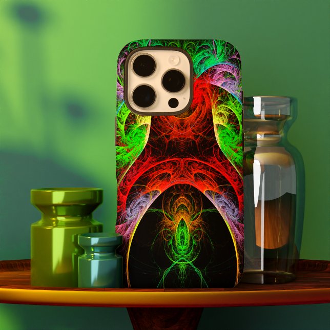 Funda iPhone 16 Pro Arte abstracto carnaval (Carnaval Abstract Art Case-Mate iPhone Case)