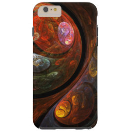 Funda iPhone 16 Pro Arte abstracto de conexión fluida