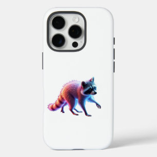 Funda iPhone 16 Pro Arte Cute Raccoon