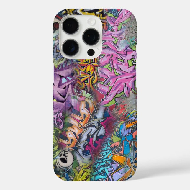 Funda iPhone 16 Pro arte de graffiti (Reverso )