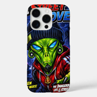 Funda iPhone 16 Pro Arte de portada de I Street Love – Alien urbano có