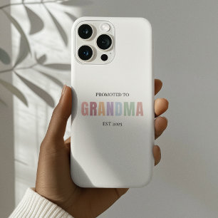 Funda iPhone 16 Pro Ascendido al regalo de la abuela EST 2025