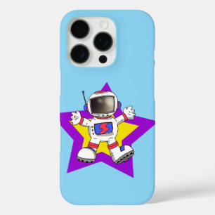 Funda iPhone 16 Pro Astronauta personalizado en diseño de estrellas